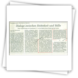 Articolo in tedesco di Heike Marx 1994 Mannheim